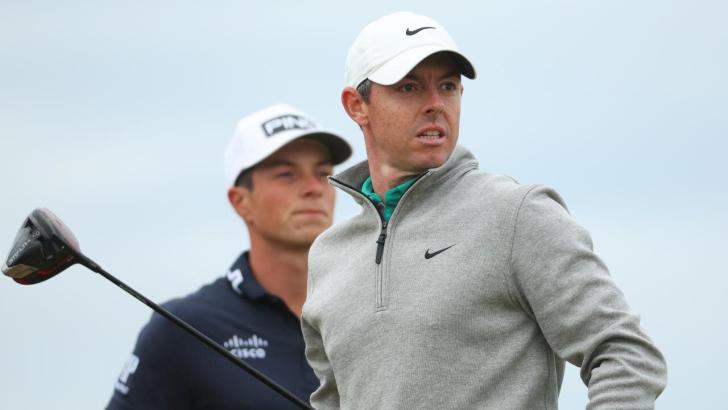 Rory McIlroy and Viktor Hovland 